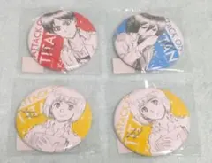 【未開封】進撃の巨人 エレン ミカサ アルミン WITSTUDIO 缶バッジ
