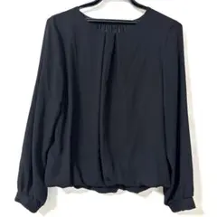 CLOSSHI 黒ブラウス　長袖　Mサイズ