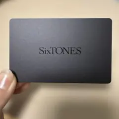 SixTONES ファンクラブカード　会報　期限切れ