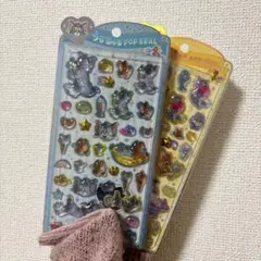 トムとジェリー　うるちゅるシール　２枚セット