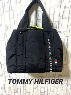 TOMMY HILFIGER GOLF パフスポーツトートバッグ ブラック