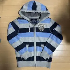 AMERICAN EAGLE OUTFITTERS ストライプパーカー S/P