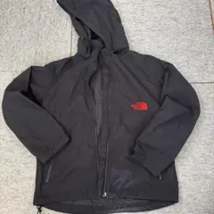 THE NORTH FACE ブラックジャケット フード付き130