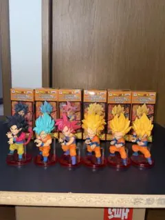 ドラゴンボールZ ワールドコレクタブルフィギュア 6種コンプセット