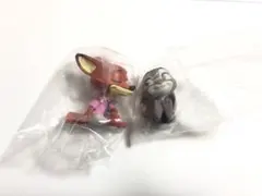 ズートピア2肩ズン Fig ジュディ　ニック2種セット　ガチャガチャ