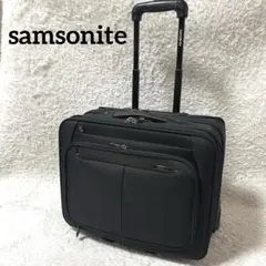 ✨美品✨サムソナイト キャリーケース 3層　機内持ち込みサイズ 2輪 ブラックのサムネイル