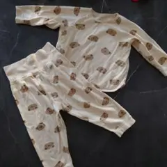 クマ柄 パジャマ 90cm