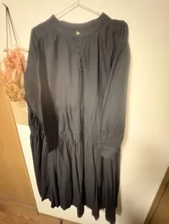 新品 studioCLIP スタジオクリップ 35TH リネンスモッキングワンピ 