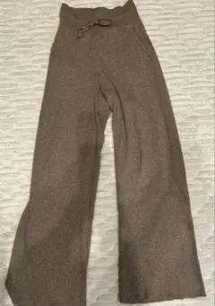 brown様専用‼️ユニクロ ウォッシャブルニットリブパンツ 【Mサイズ】茶色のみ