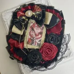 硬質トレカケースデコ　赤