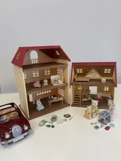 シルバニアファミリー 家とキャラクターセット