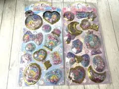 アリス&猫　キャシャカジュエリーシール　バニラの香り付2枚セット