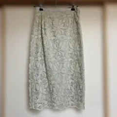 [ほぼ新品]index レースタイトスカートのサムネイル
