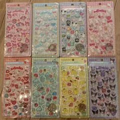 3Dステッカー 8パックセット