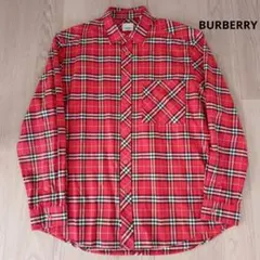 バーバリー　BURBERRY　TBロゴ刺繍　シャツ　ノバチェック