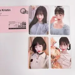 ハパクリスティン 特典 ウォニョン トレカ 4枚セット 限定 IVE