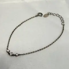 【0108M18】4℃ ブレスレット シルバー 1.8g アクセサリー 002