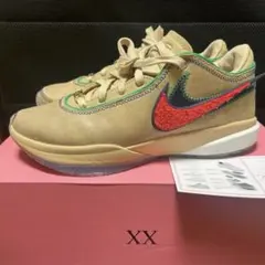 NIKE LeBron XX EP 27cm ベージュ スニーカー NIKE LeBron XX EP 27cm ベージュ スニーカー - メルカリ