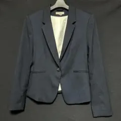 H&M ジャケット　オフィス　仕事　カジュアル