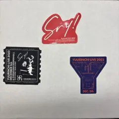 優里 YUURINCHI LIVE 2023 ステッカー 3枚セット