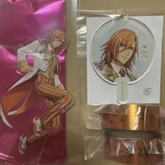 うたプリ ASSHC アクスタ ミニうちわ メタリックテープ 神宮寺レン