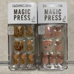 DASHING DIVA MAGIC PRESS ネイルチップ フット2個セット