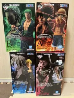 ワンピース一番くじ 試練のその先へ ABCD賞 4体セット