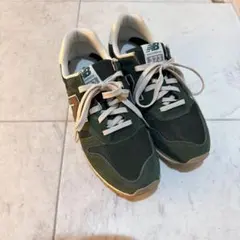 New Balance 373 ダークグリーン スニーカー