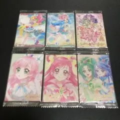 プリキュア カードウエハース 3弾 8弾 6枚セット まとめ売り