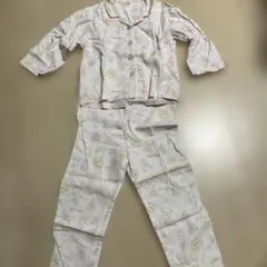 動物柄コットンパジャマ 100cm