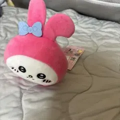 ちいかわ ナガノ×サンリオコラボ　ぬいぐるみ　マスコット マイメロ　プライズ