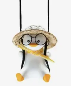 車ペンダント ブランコするアヒル