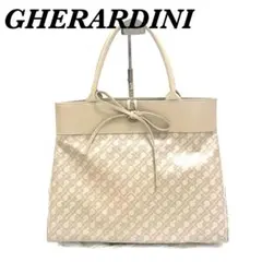 【美品】ゲラルディーニ GHERARDINI トートバッグ ソフティ 総柄