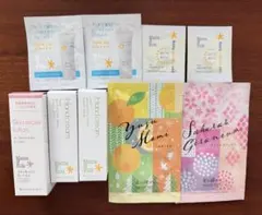 ナチュラルサイエンス　バスエッセンス、クリーム、日焼け止め、化粧水セットのサムネイル