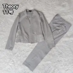 ✨️美品✨️Theory ノーカラージャケット 現行 L サイズ4