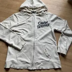 CANDY STRIPPER ジップパーカー
