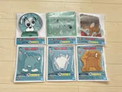 一番くじ トムとジェリー ジッパーバッグ3種・ダイカットメモ 3種 6点セット