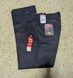 新品未使用　Dickies874 34×32 ブラック