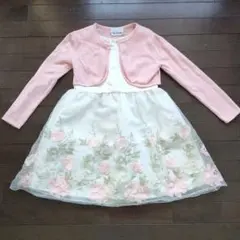 女の子 キッズドレス フォーマル ボレロ付き 120cm