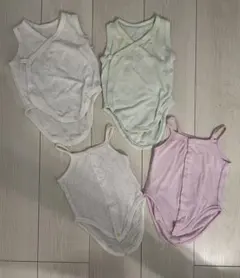 ユニクロ　ベビー　メッシュ　肌着 まとめ売り4点セット サイズ80