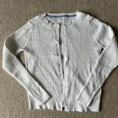 GAP kids　長袖カーディガン　XL 白