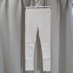ロングパンツ ホワイト140cm