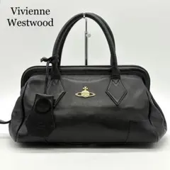 Vivienne Westwood ハンドバッグ オーブ レザー ブラック