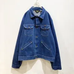 80s Wrangler デニムジャケット USA製 50L ビンテージ 헌 옷