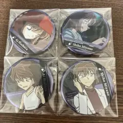 名探偵コナン ジュエリー缶バッジ 灰原哀 宮野志保 4点セット