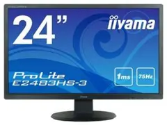 iiyama 液晶モニター ProLite E2483HS-B3 24インチのサムネイル