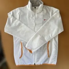 NIKE レディース ジャージ ホワイト オレンジ Sサイズのサムネイル