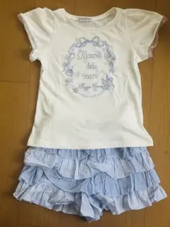 【専用】メゾピアノTシャツとショートパンツセット140サイズ