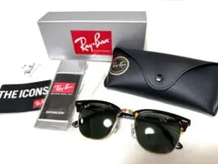 ☆試着のみ美品 レイバン クラブマスター RB3016 W0366☆
