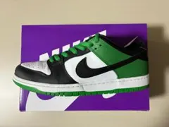 NIKE SB DUNK LOW PRO BLACK&CLASSIC GREEN